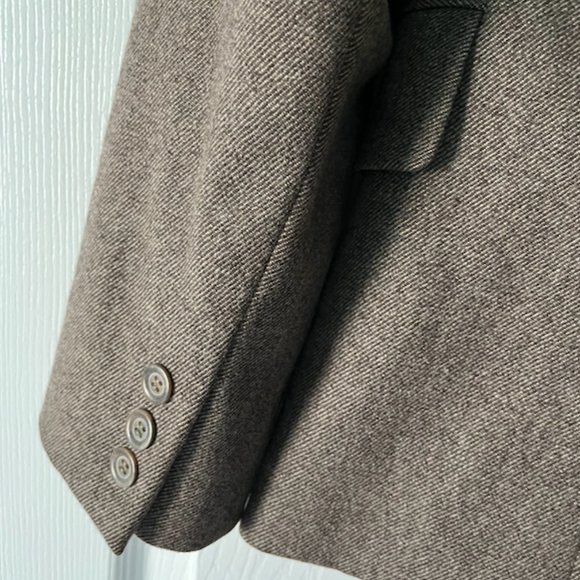 Lafayette New York Vintage Brown Tweed Blazer - Picture 6 of 6